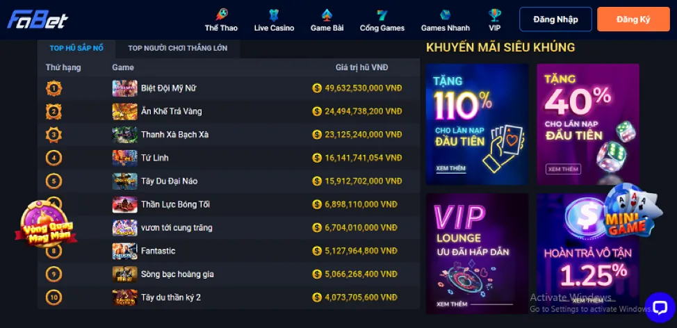 Bắn Cá online 32win32